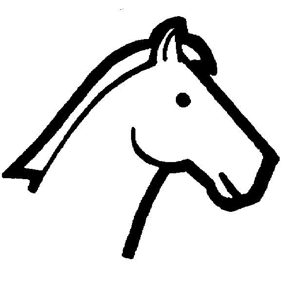 horse head clip art - photo #6